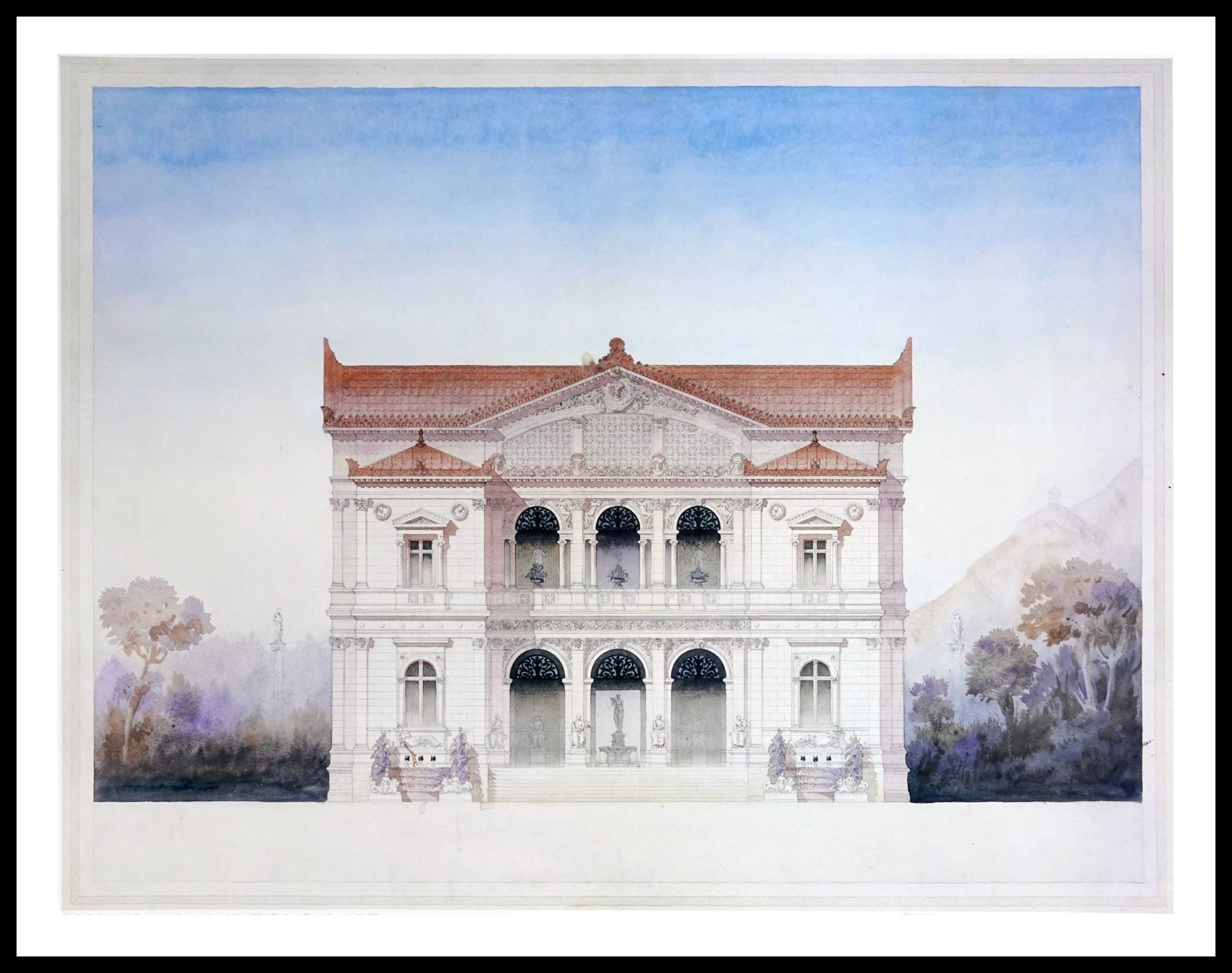 PTR VP01 Country House (Antique Prints)